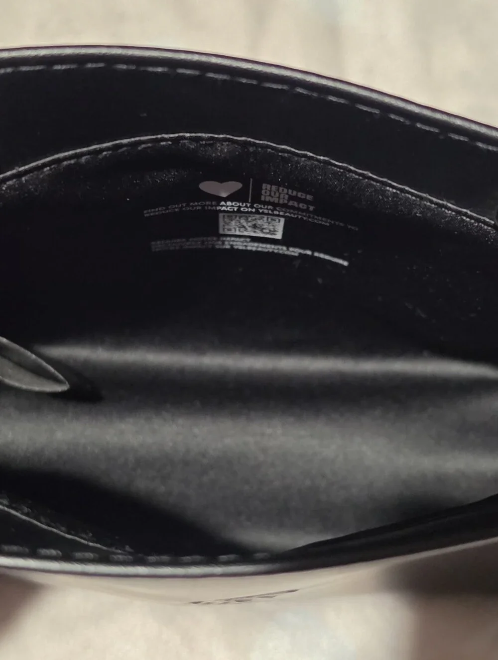 YSL Beauté Black Cosmetic Makeup Pouch Bag – YSL Beauty